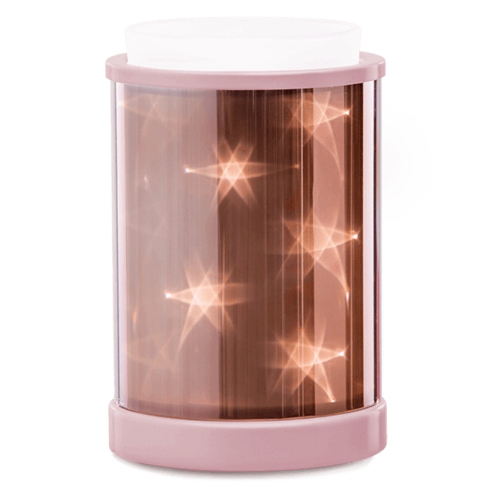 Pink Rose Gold Star Scentsy Warmer